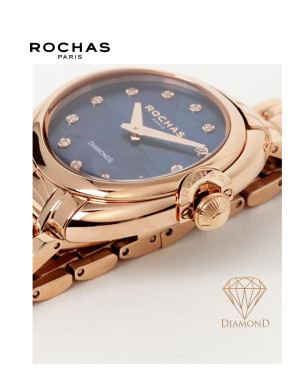 ROCHAS Ladies Diamond Watch